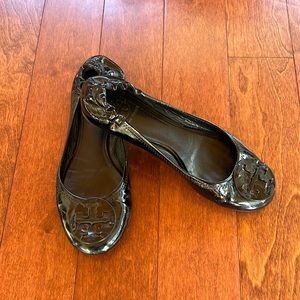 Tory Burch Reva Patent Leather Flats